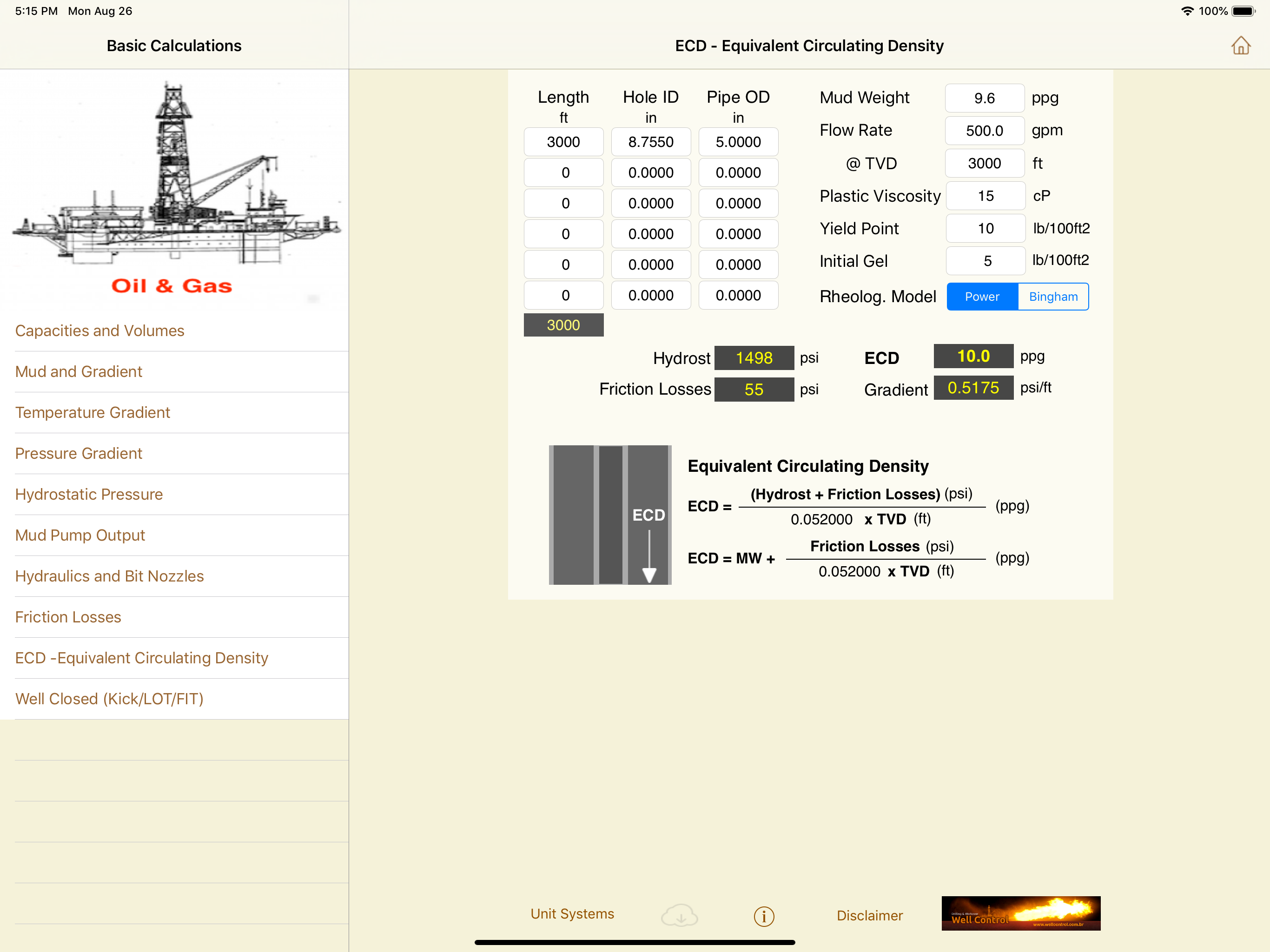 Drilling Hydraulics (Basic)