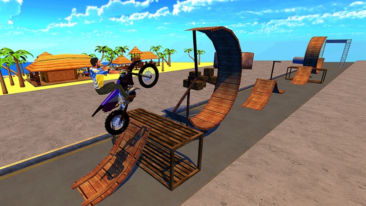 Racing Bike Stunts Ramp Ride