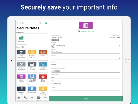 Screenshot #5 pour Password Boss Password Manager