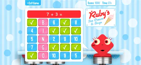 Squeebles Maths Bingo