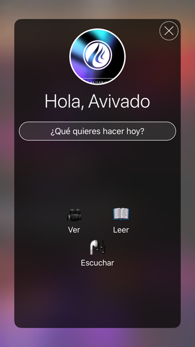 Avivamiento. Screenshot