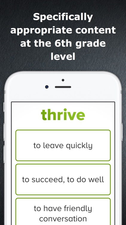 6th Grade Vocabulary Challenge screenshot-3