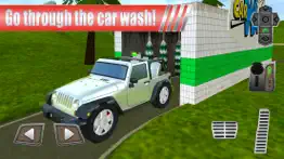 gas station: car parking sim iphone screenshot 3