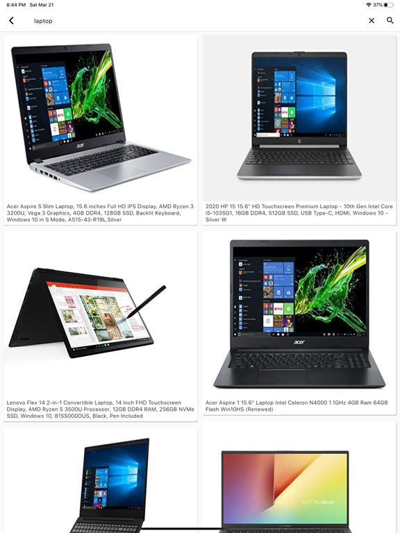 PriceAVA iPad screenshot 2 - Shopping app