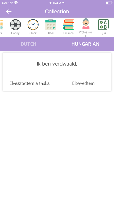 Screenshot #3 pour Dutch Hungarian Dictionary