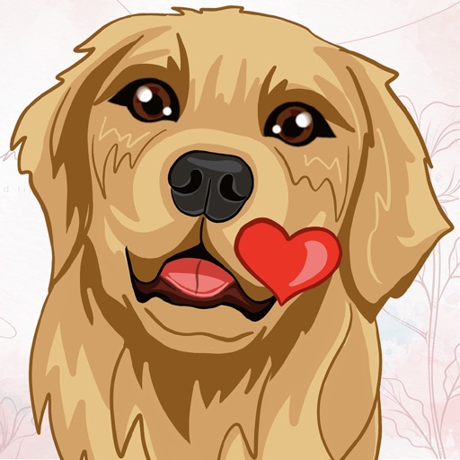 RadarMojis - Golden Retriever - AppWisp.com