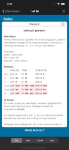 French Verbs & Conjugation L screenshot #4 for iPhone