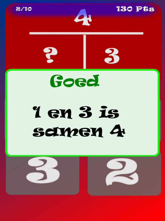 Rekenen Groep 2 iPad screenshot