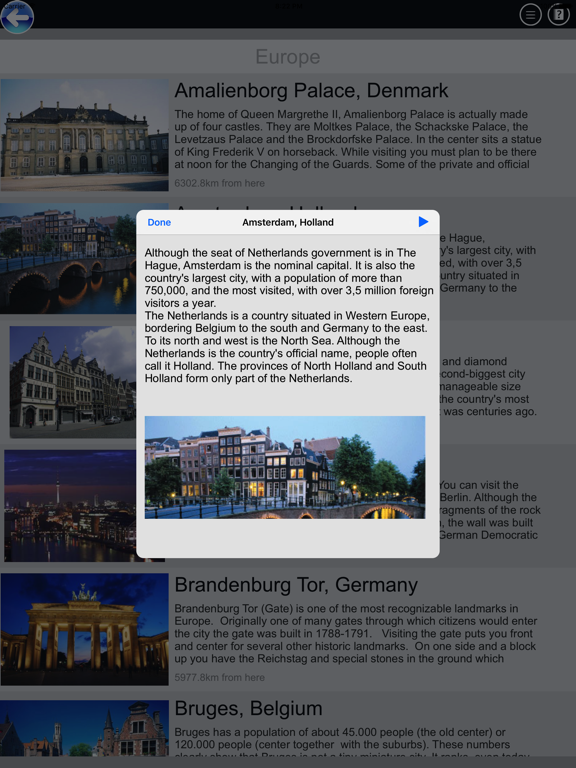 Screenshot #6 pour Country Travel Guides