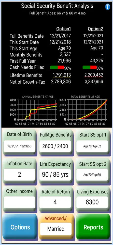 Social Security Optimizer:Boss