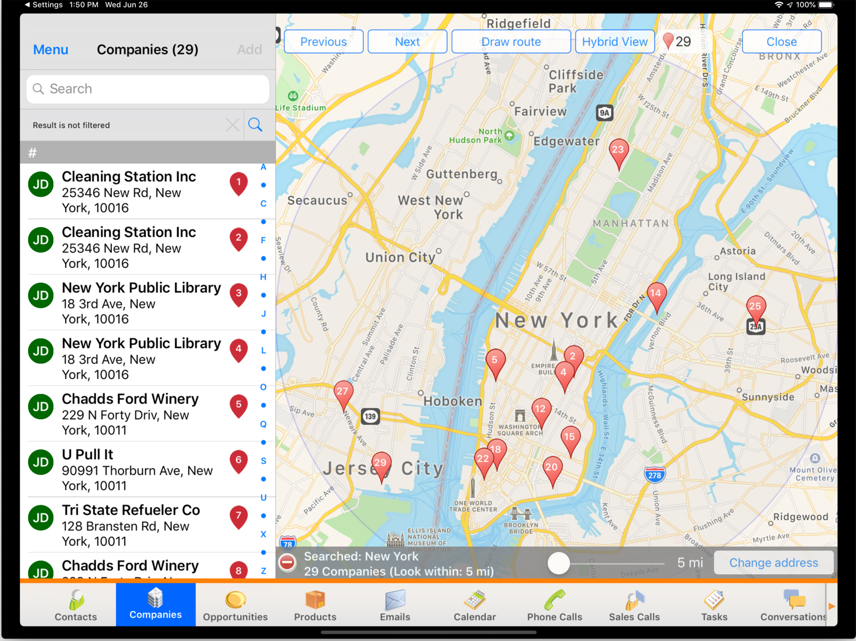 SalesNOW Mobile CRM screenshot 4