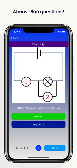 Game screenshot PhysQuiz - AQA GCSE Physics hack