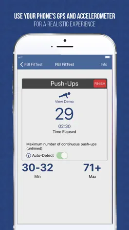Game screenshot FBI FitTest apk
