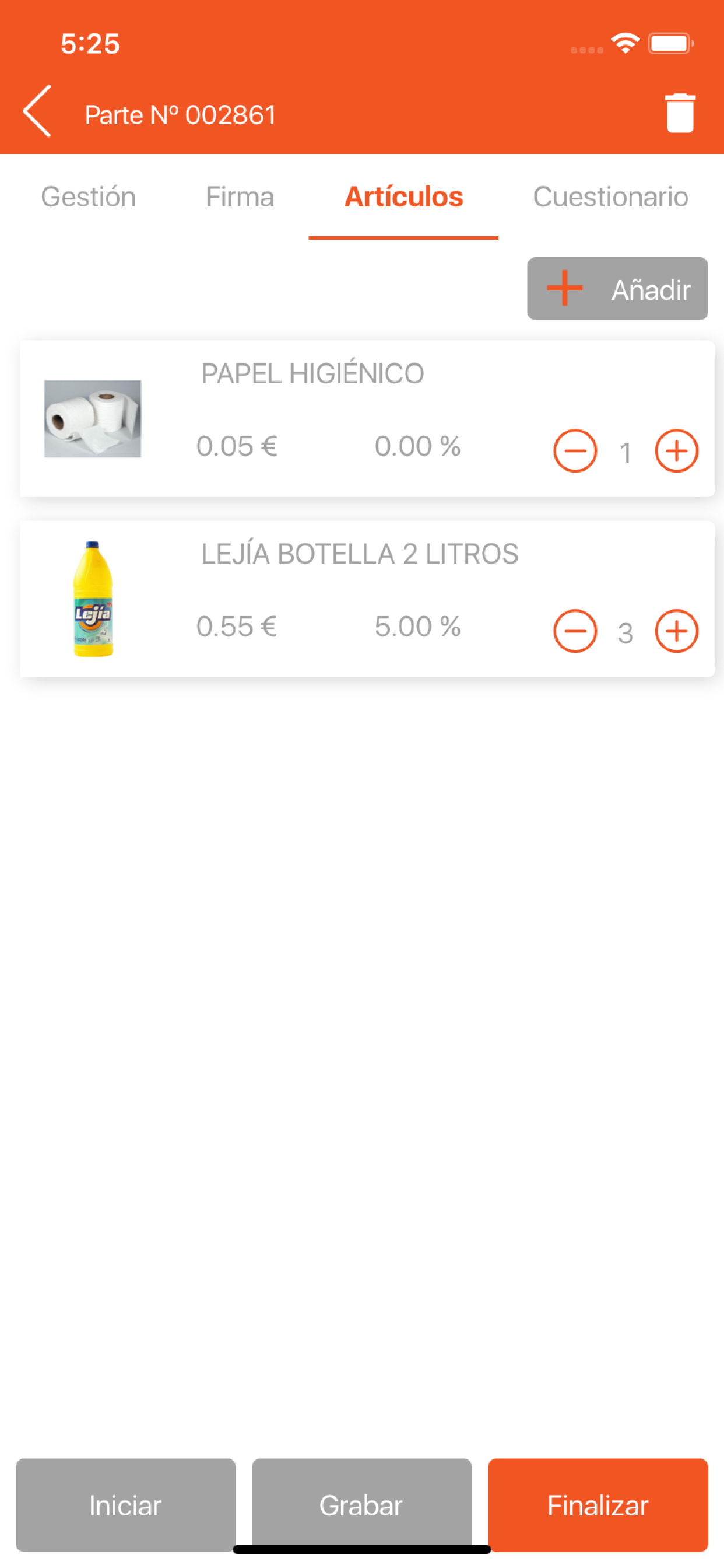 Partes y Personal screenshot 7