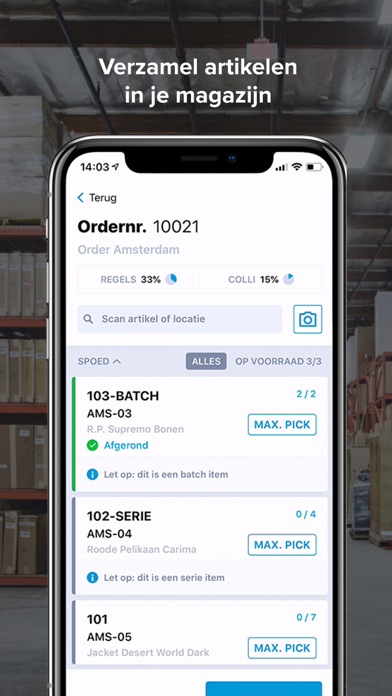 Screenshot #2 pour App4Picking
