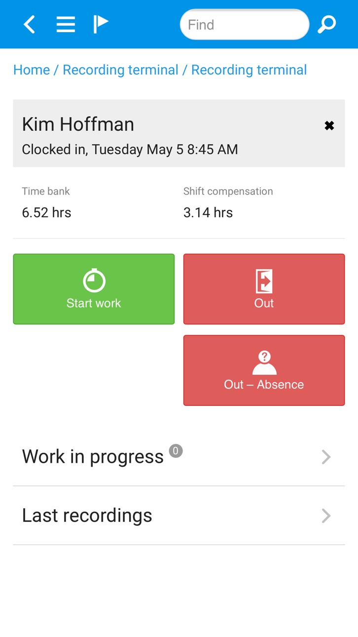 iPhone screenshot