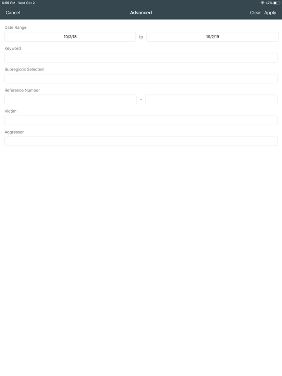 ASAM iPad screenshot 5 - Reference app