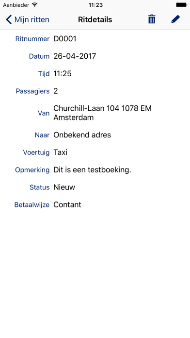 E-Taxi Amsterdam Screenshot