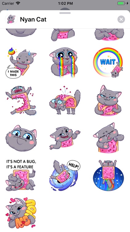 Nyan Cat Sticker Pack