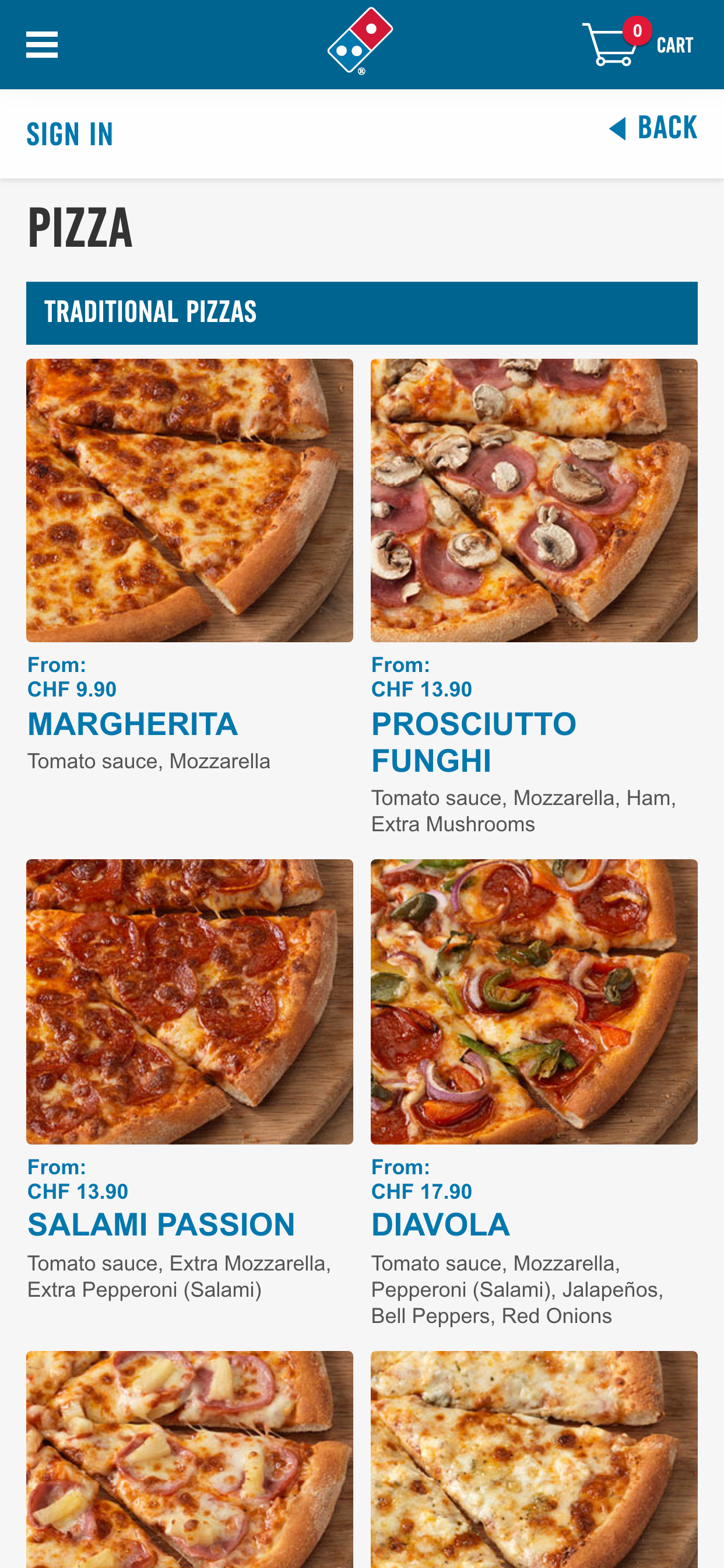 Domino's Pizza Switzerland