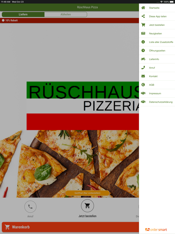 Screenshot #6 pour Rüschhaus Pizza