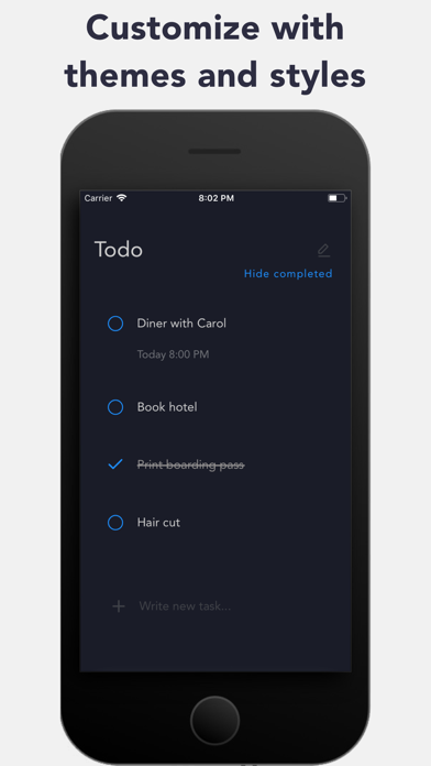 Screenshot #3 pour Todou: To-do lists et rappels