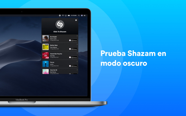 ‎Shazam identifica música Screenshot