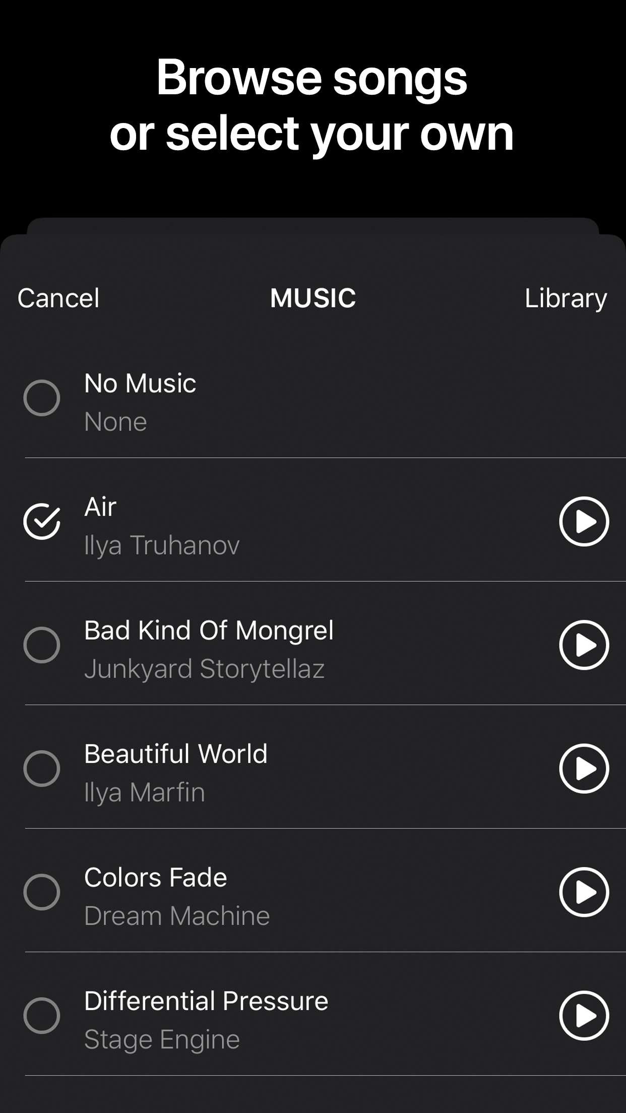 Screenshot 4 of Slideshow Music Video Maker