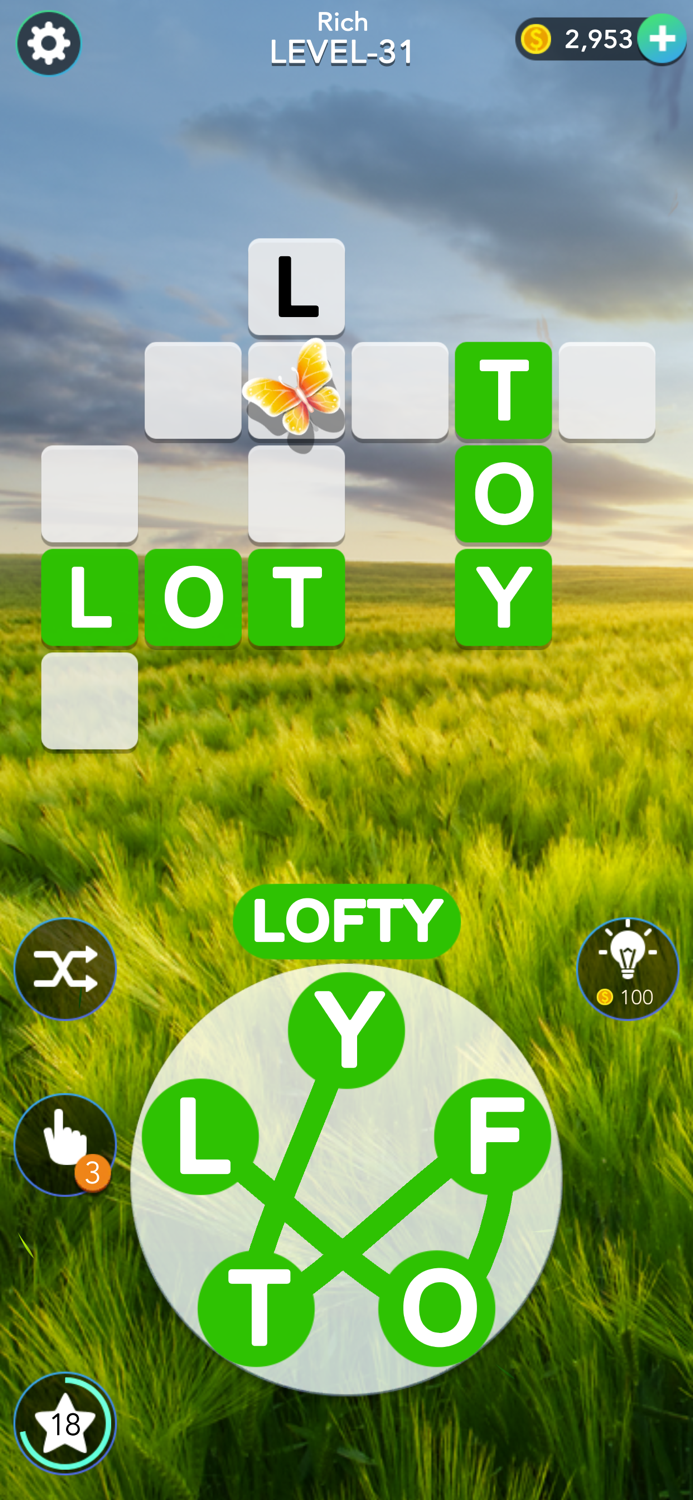 Word Mind Crossword puzzle