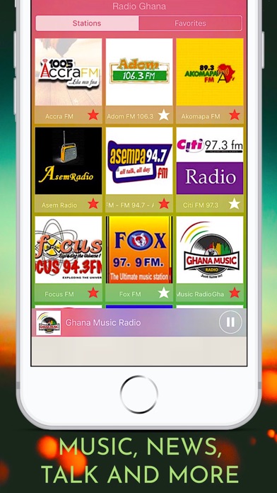 Radio Ghana. screenshot 2