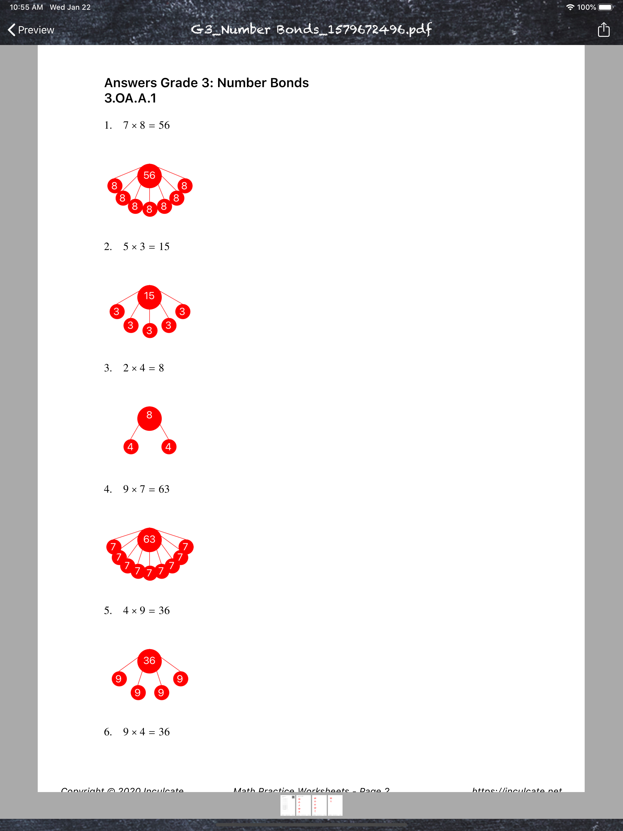 Math Practice Worksheets