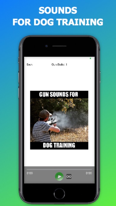 Screenshot #3 pour Gun Sounds for Dog Training