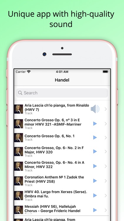 The Best of Handel - Music App