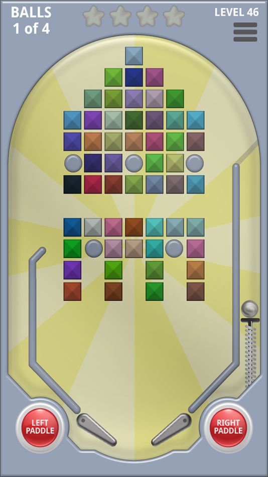 #1. Pinball Block Breaker (iOS) Bởi: Mike Hempfling