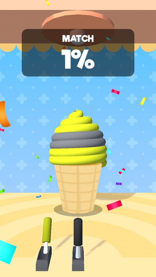 #2. Perfect Ice Cream 3D - Roll it (iOS) 由: Dinh Vy Nguyen
