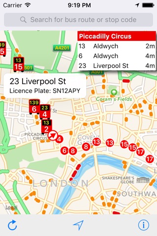 London Live Bus Mapのおすすめ画像3