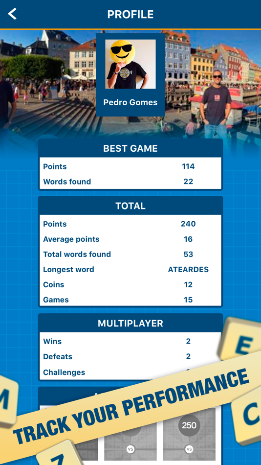 #3. Word Grid Game (iOS) By: Marco Batista