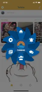 Turbine Social screenshot #4 for iPhone