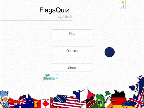 Flags Quiz - Guess flags! iPad app afbeelding 1