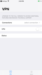 FortiClient VPN screenshot