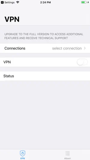 FortiClient VPN screenshot 1