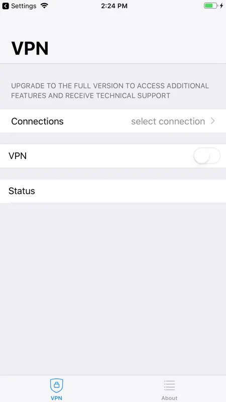 FortiClient VPN screenshot 1 of 4