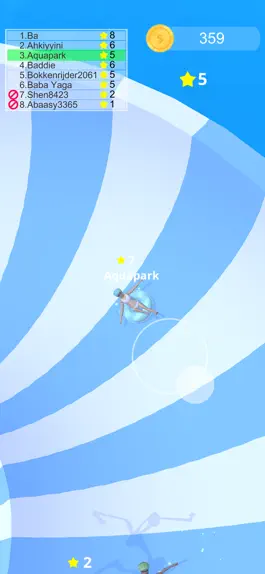 Game screenshot Aquapark Slide.io apk