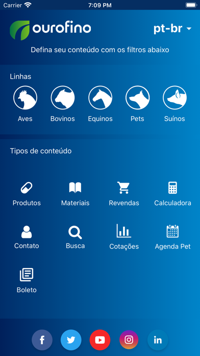 Ourofino Saúde Animal Screenshot