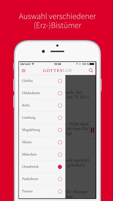 Screenshot #2 pour Liedfinder Gotteslob