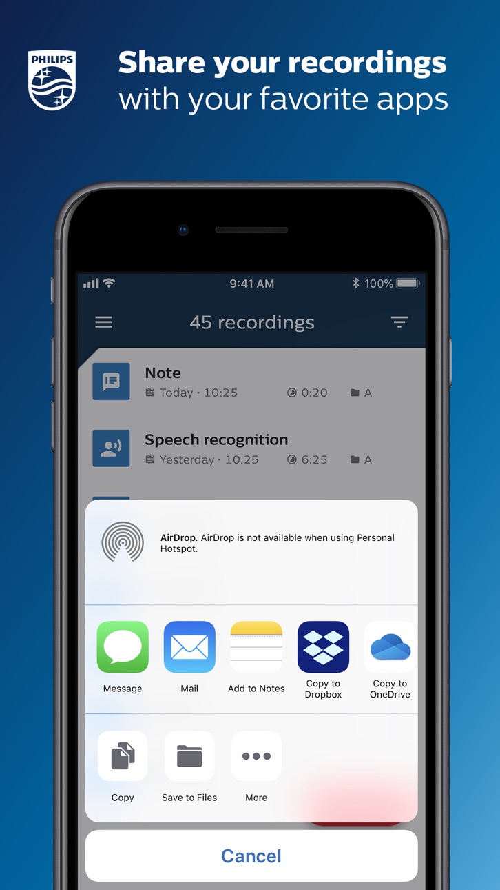 iPhone screenshot