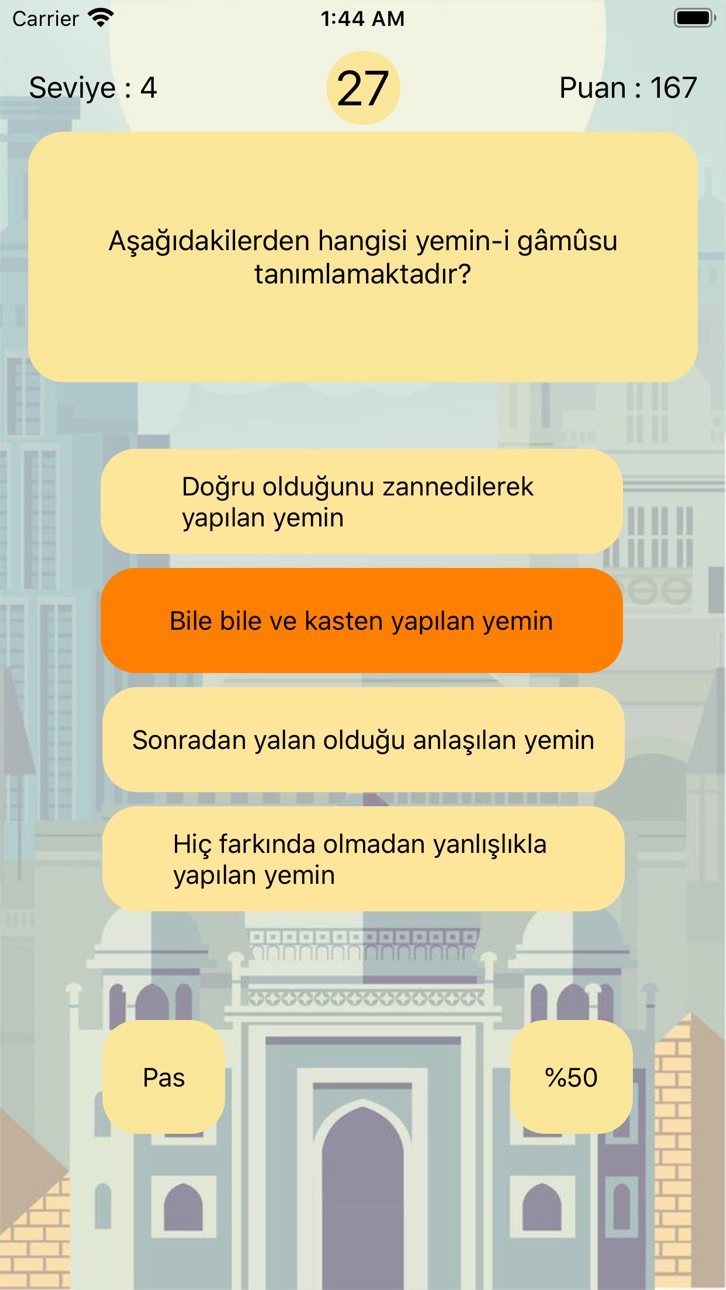 iPhone screenshot