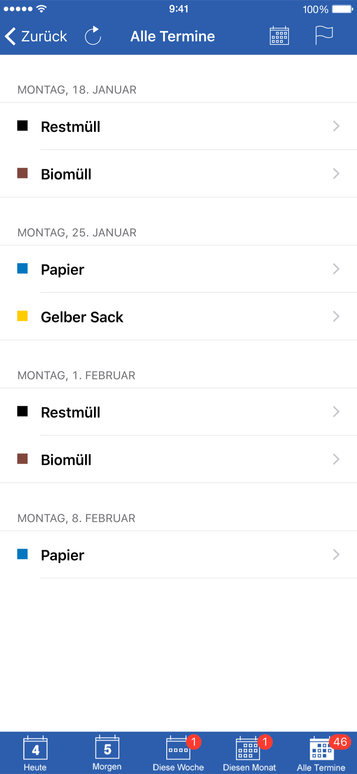 Abfall App Landkreis Leipzig