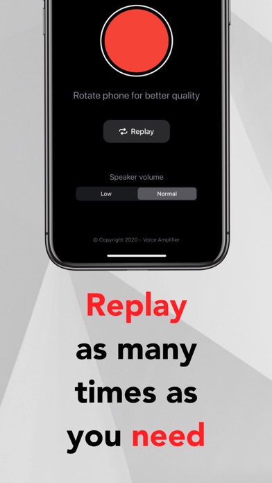 Screenshot #3 pour Voice Amplifier