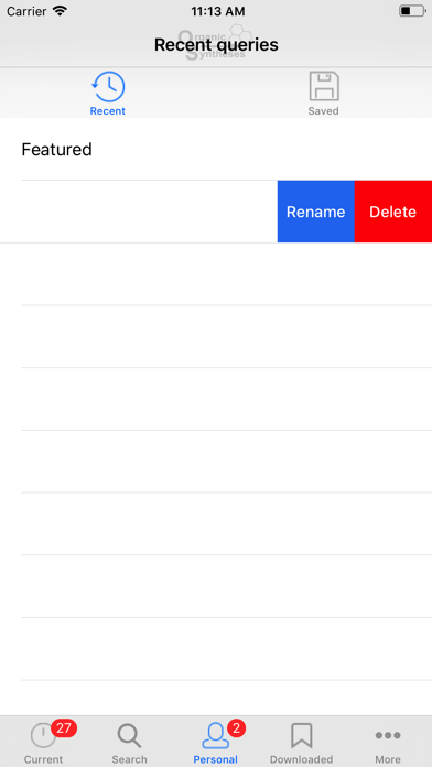 Organic Syntheses iPhone screenshot 4 - Education app